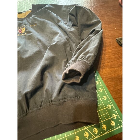 Walt Disney World Golf Gear For Sports Pullover Sweatshirt Large Nylon/Cotton Bl - Picture 2 of 6